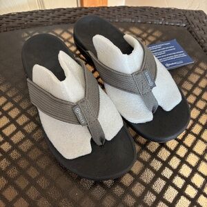 Medical Soles Flip Flop Trendy Orthotic Thong Sandals Size 11